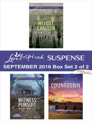 cover image of Harlequin Love Inspired Suspense September 2016--Box Set 2 of 2